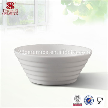 Cuencos de arroz chinos de la porcelana de cerámica blanca de Guangzhou al por mayor de China